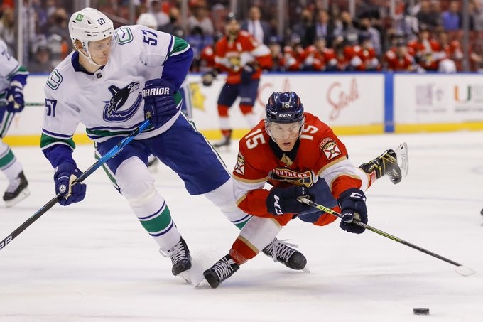 Sam Reinhart  fue clave en la victoria  de los Florida Panthers