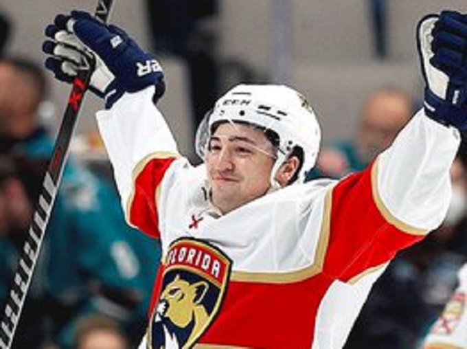 Frank Vatrano fue el héroe en la victoria  de los Florida Panthers
