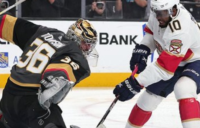 Florida Panthers no pudo conseguir vencer a Las Vegas Golden Knights