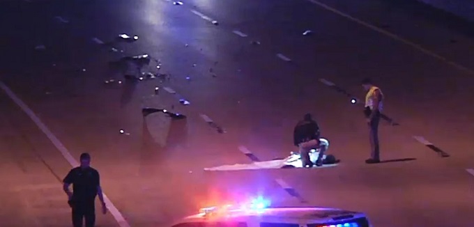 Un peatón fue atropellado en autopista de Hollywood