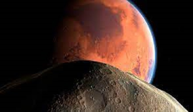 Nave rover Perseverance  captó un eclipse en Marte