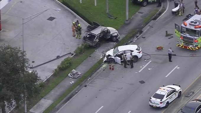 Dos personas fallecieron en un accidente en el suroeste de Miami-Dade
