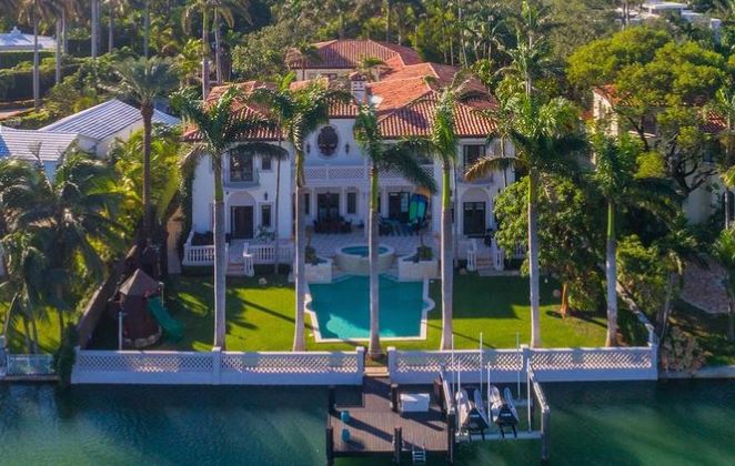 ¡Por fin! Mike Piazza vendió por $15 millones su mansión en Miami Beach