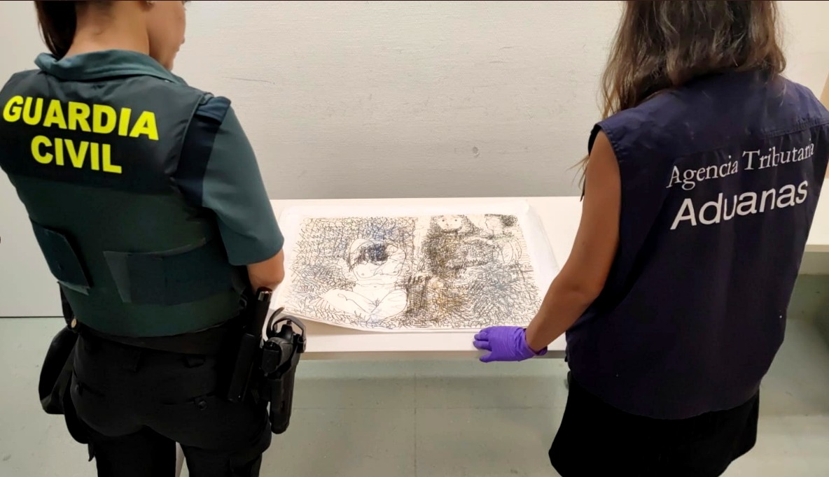 Un original de Picasso quiso ser pasado ilegalmente como copia en Ibiza