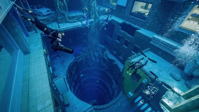 Acá puede encontrar la piscina más profunda del mundo