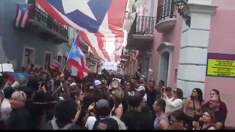 ‘Cacerolazo por Puerto Rico’ fue convocado por boricuas en Miami
