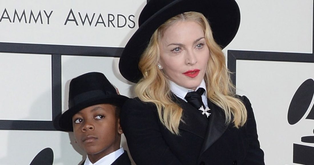 Hijo de Madonna se vistió igual a su madre en los noventas