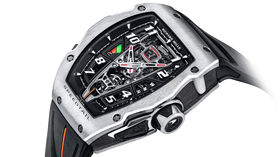 RM 40-01 Automatic Tourbillon McLaren Speedtail: El reloj que todos quieren tener