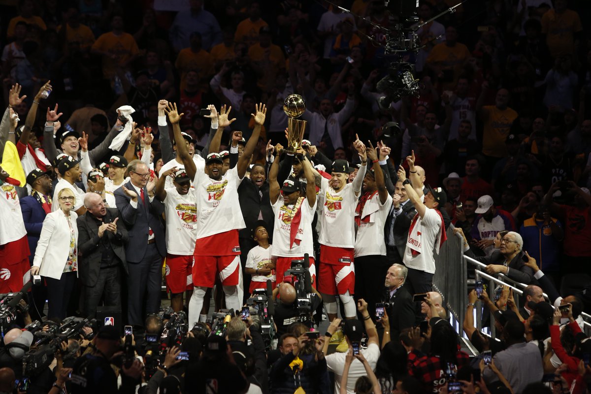 Raptors se convierten en primer equipo de Canadá que gana el campeonato NBA