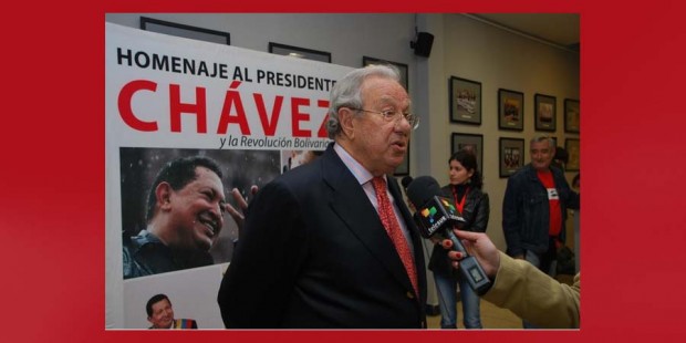 Ex embajador español en Venezuela cobró al menos 3.8 millones de euros por asesorías ficticias a Chávez