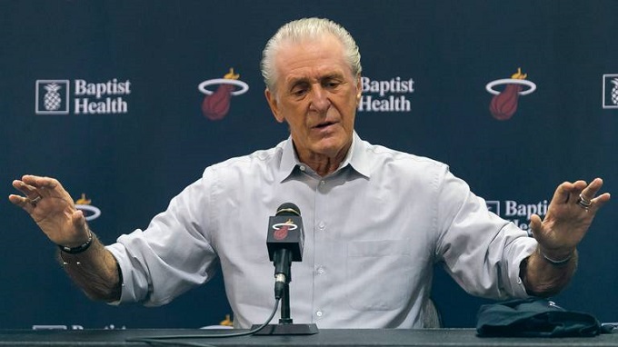 Pat Riley habló sobre lo que se le avecina al Miami Heat