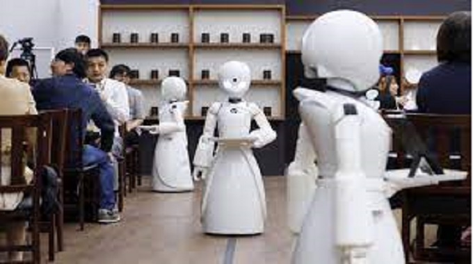 Restaurant  de Florida decidió emplear robots como  camareros
