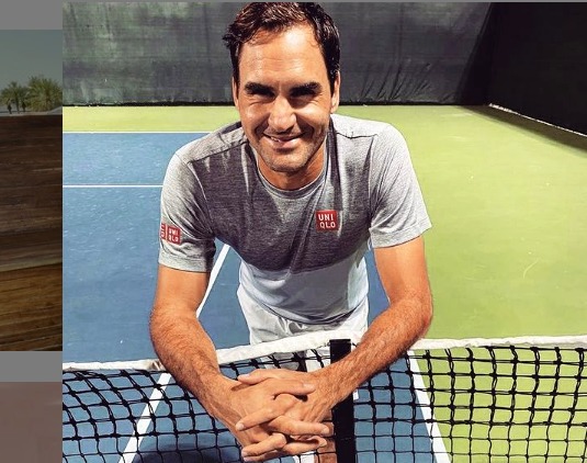 Roger Federer disfrutó de un entrenamiento con su hija durante sus vacaciones en Croacia