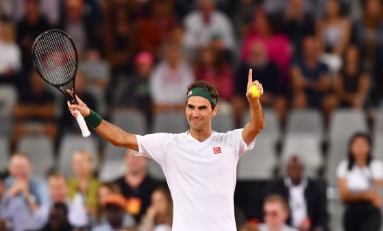 Roger Federer volvió a las canchas por esta noble causa (Video)