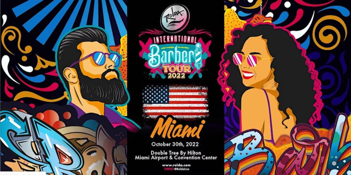 Miami sede del esperado Rolda International Barber Tour