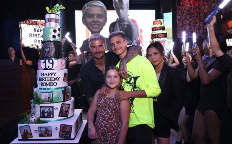 Hijo de David Beckham celebra su cumpleaños por todo lo alto en Miami Beach