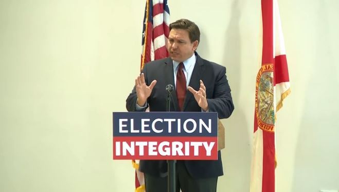 DeSantis pedirá más “reformas de integridad electoral” en Florida