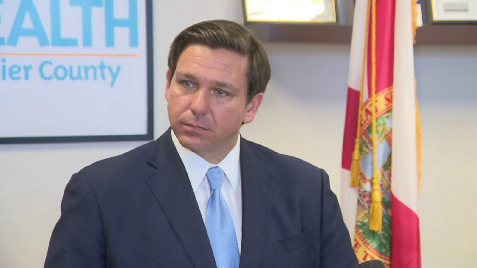 Gobernador de Florida confía en que pronto contendrá brote de COVID-19
