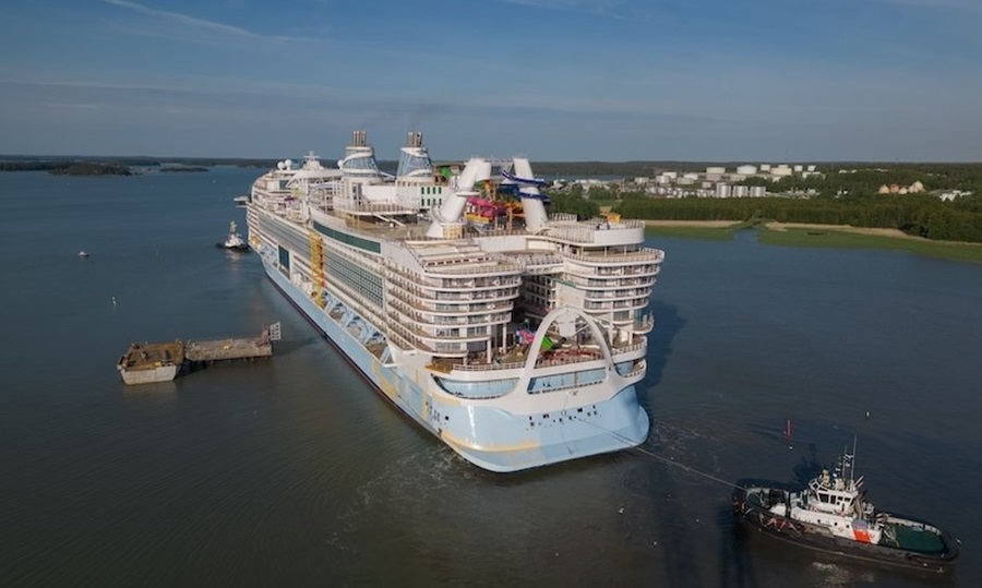 El crucero más grande del mundo llega al Puerto de Miami
