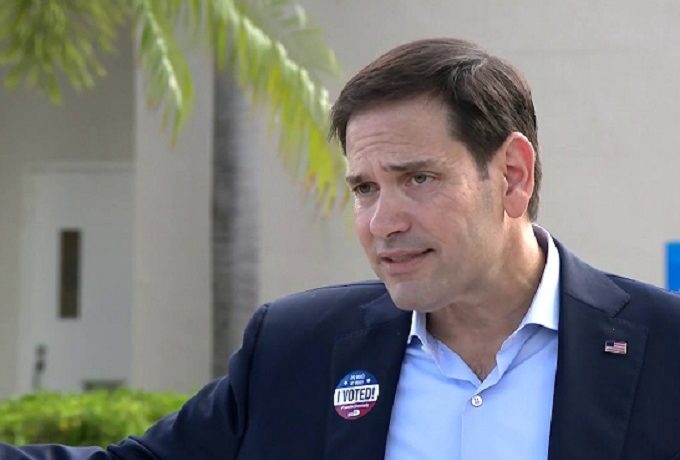 Marco Rubio condena violencia por motivos políticos