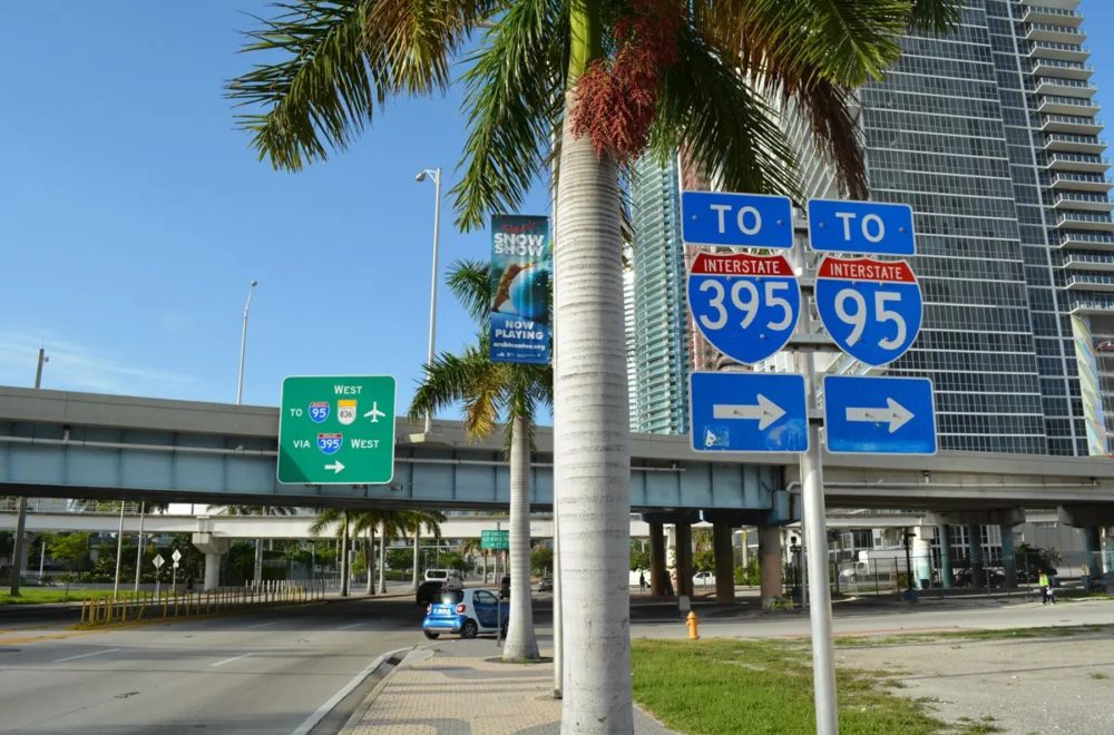 Conoce el nuevo patrón de tráfico que inició en dos carreteras de Miami