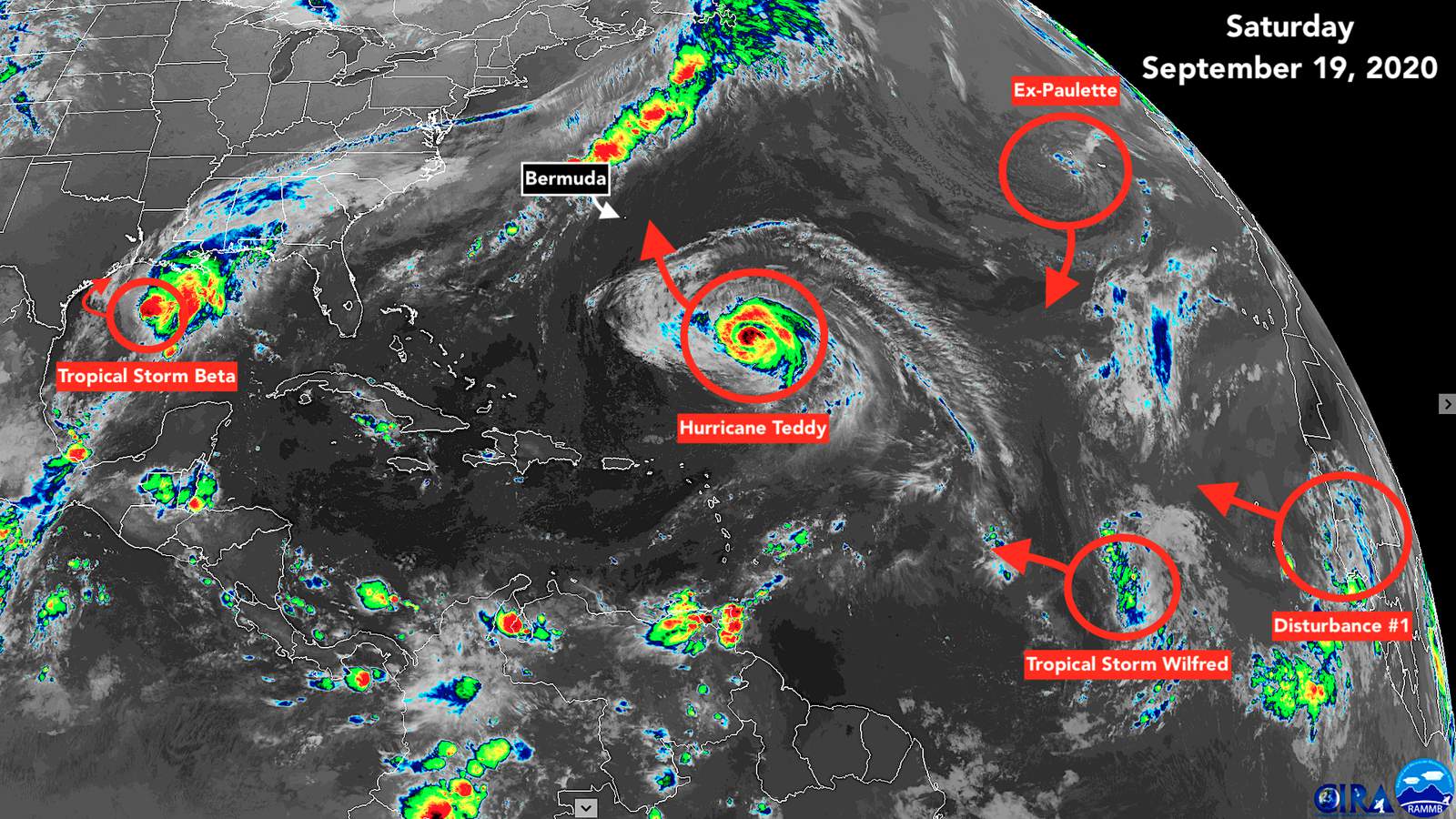 Tormenta tropical Beta avanza por el Golfo de México y pone en alerta a Texas y Louisiana
