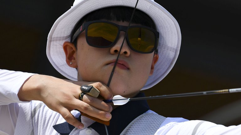 Surcoreana San An bate en tiro con arco el primer récord de los JJOO