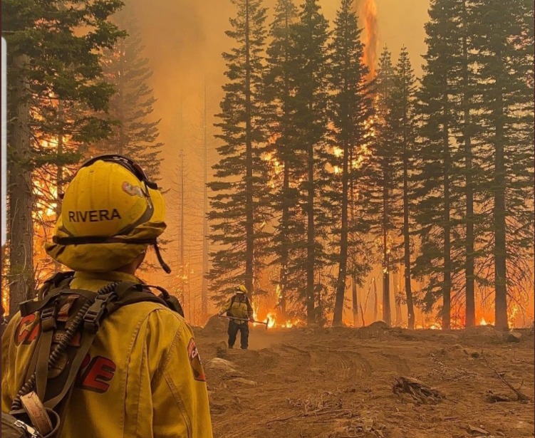 ¡Atención! El mayor incendio forestal de la historia se acerca a California