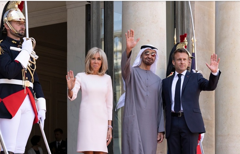 ¿EE.UU. Pierde un aliado? Presidente de los EAU llega a Francia para tratar acuerdos sobre energía