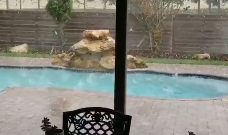 Tormenta severa hizo que lloviera granizo al suroeste de Miami-Dade (VIDEO)