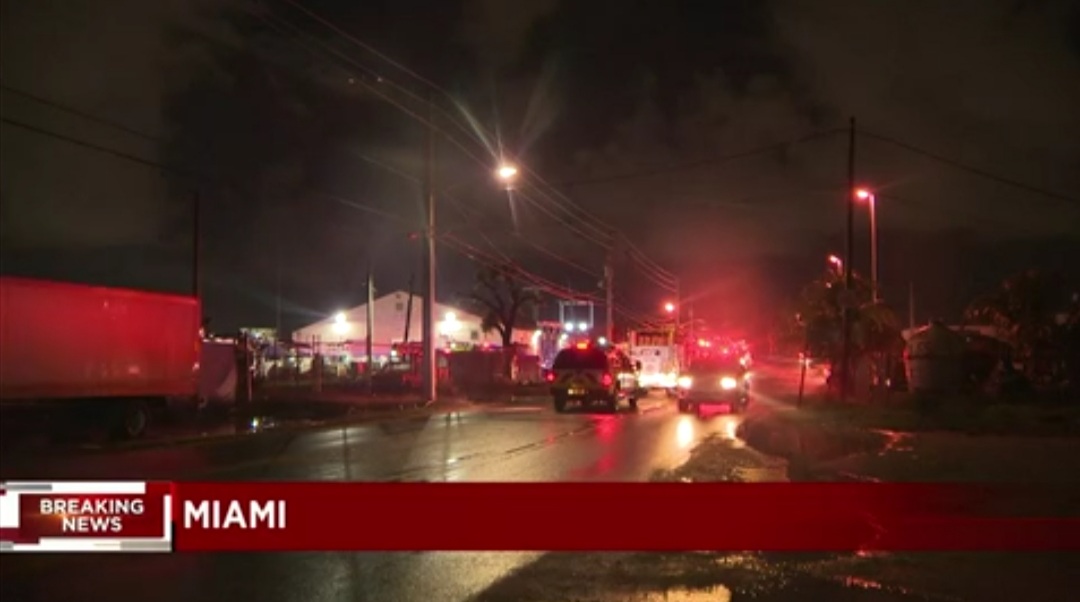 Búsqueda masiva por desaparición de una persona en las turbias aguas del río Miami