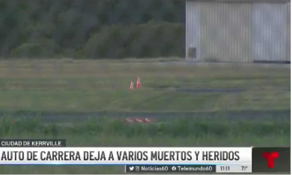 Accidente con un auto de carreras deja dos niños muertos y varios heridos en Texas