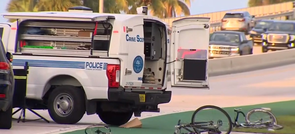 Dos ciclistas murieron en trágico accidente en Miami (+VIDEO)