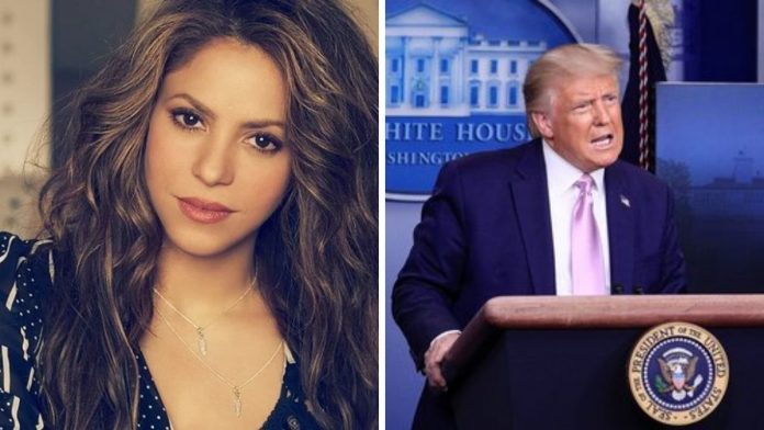 Comparan a Shakira con Donald Trump por una supuesta decisión