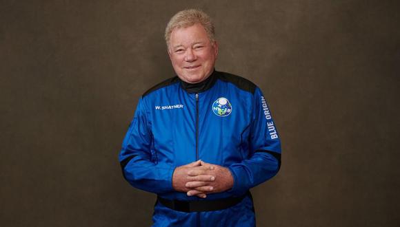 William Shatner, estrella de Star Trek, se convirtió en astronauta real con Blue Origin