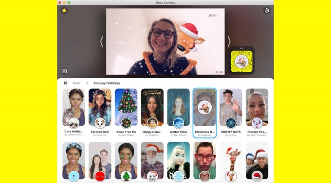 Snapchat tendrá una  versión web basada en Zoom