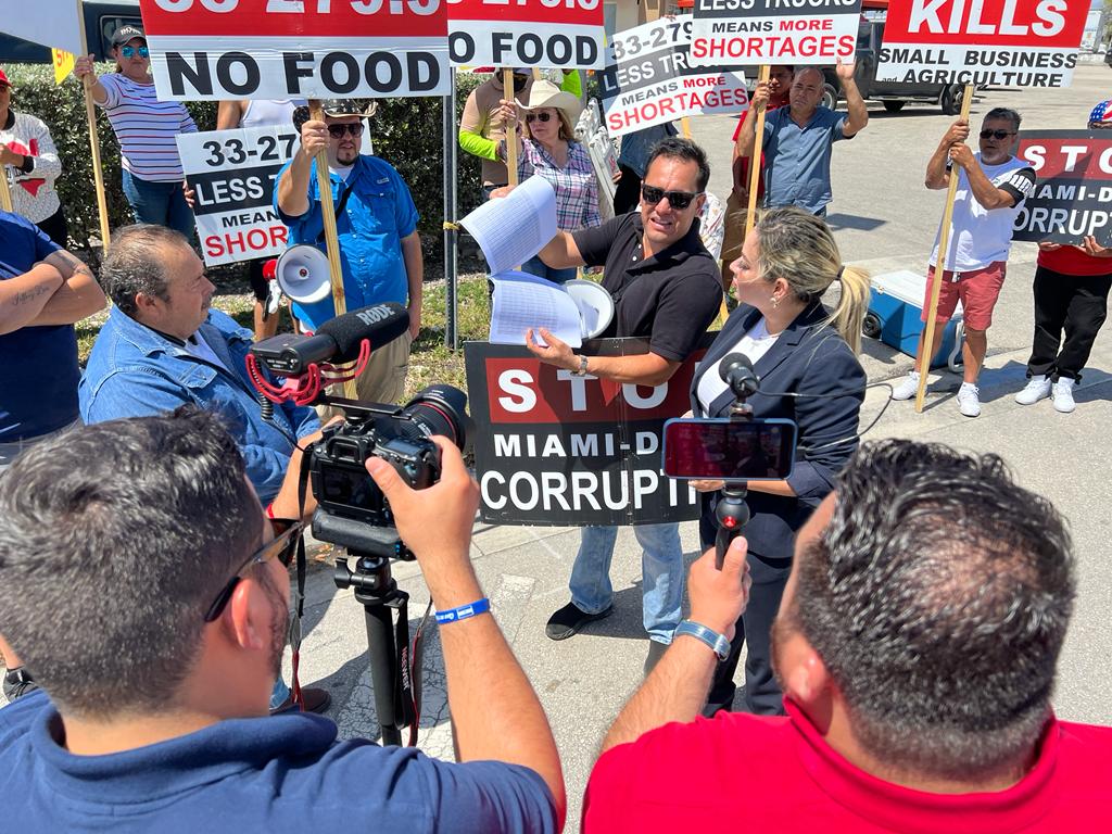 Sophia Lacayo dispuesta a ayudar a los camioneros de Miami-Dade