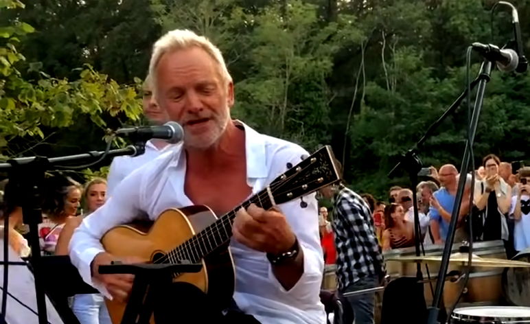 No puede perderse a Sting interpretando «Don’t Stand So Close to Me» en cuarentena