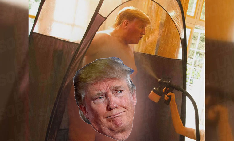 Lo que hay detrás de la foto de Donald Trump completamente desnudo ¿Real o falsa?