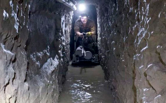 Descubren el túnel clandestino más largo en la frontera México-EEUU