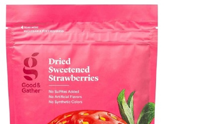 Por denuncia en tienda de Florida Target retiró lote de fresas secas