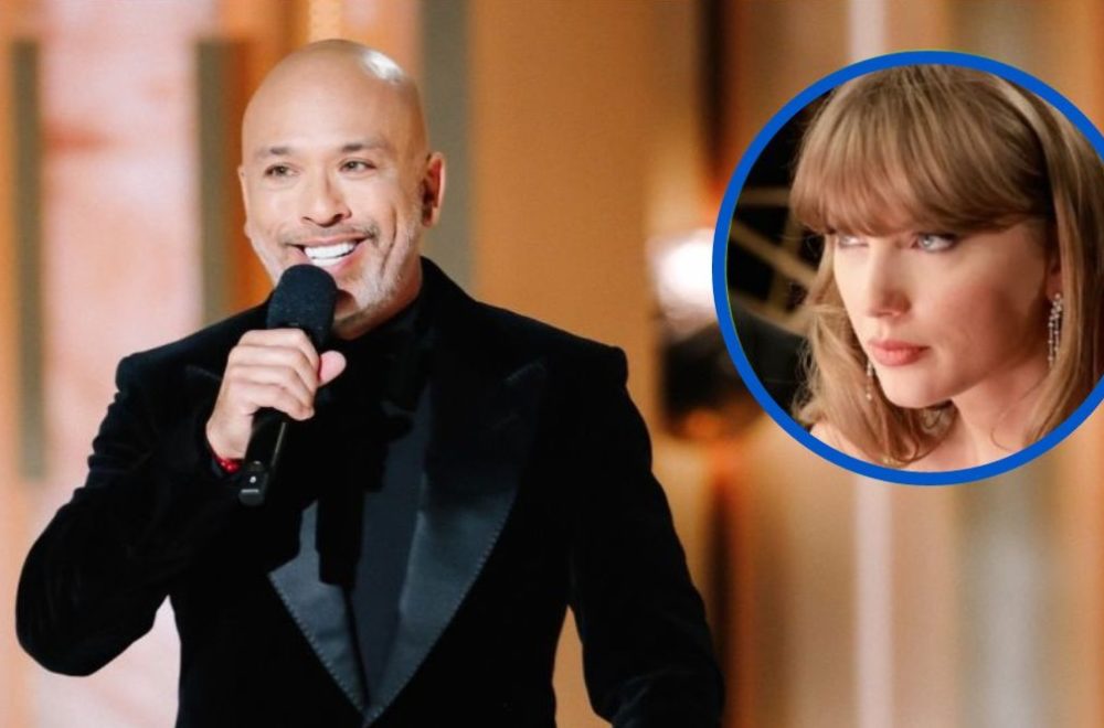 Cara seria y mirada “asesina”: el incómodo momento de Taylor Swift en los Golden Globes