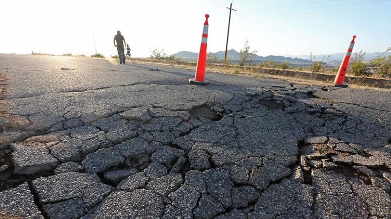 California fue sacudida por un terremoto de magnitud 6,4 en la escala de Richter