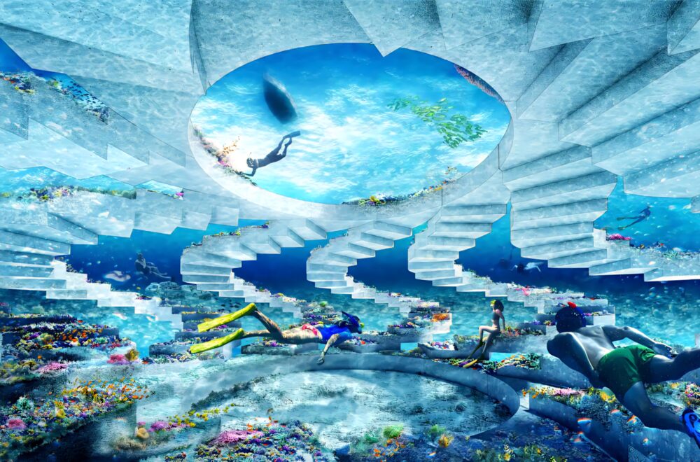 Así será el parque de esculturas submarinas que protegerá la costa de Miami Beach