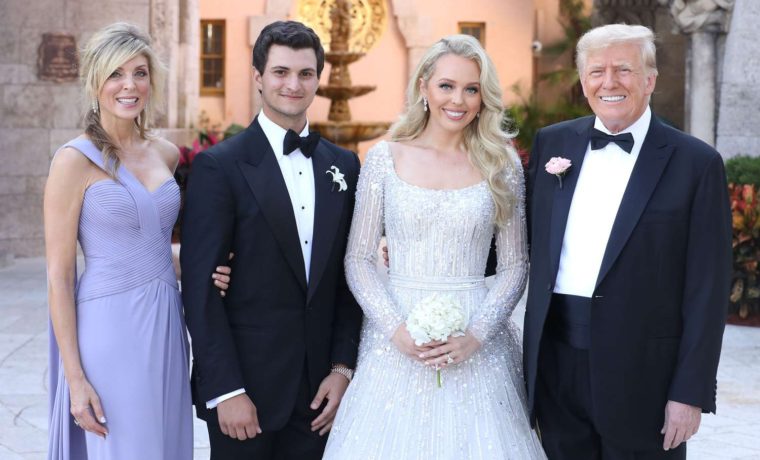 ¡Es oficial! Tiffanny Trump se casó este sábado en Florida