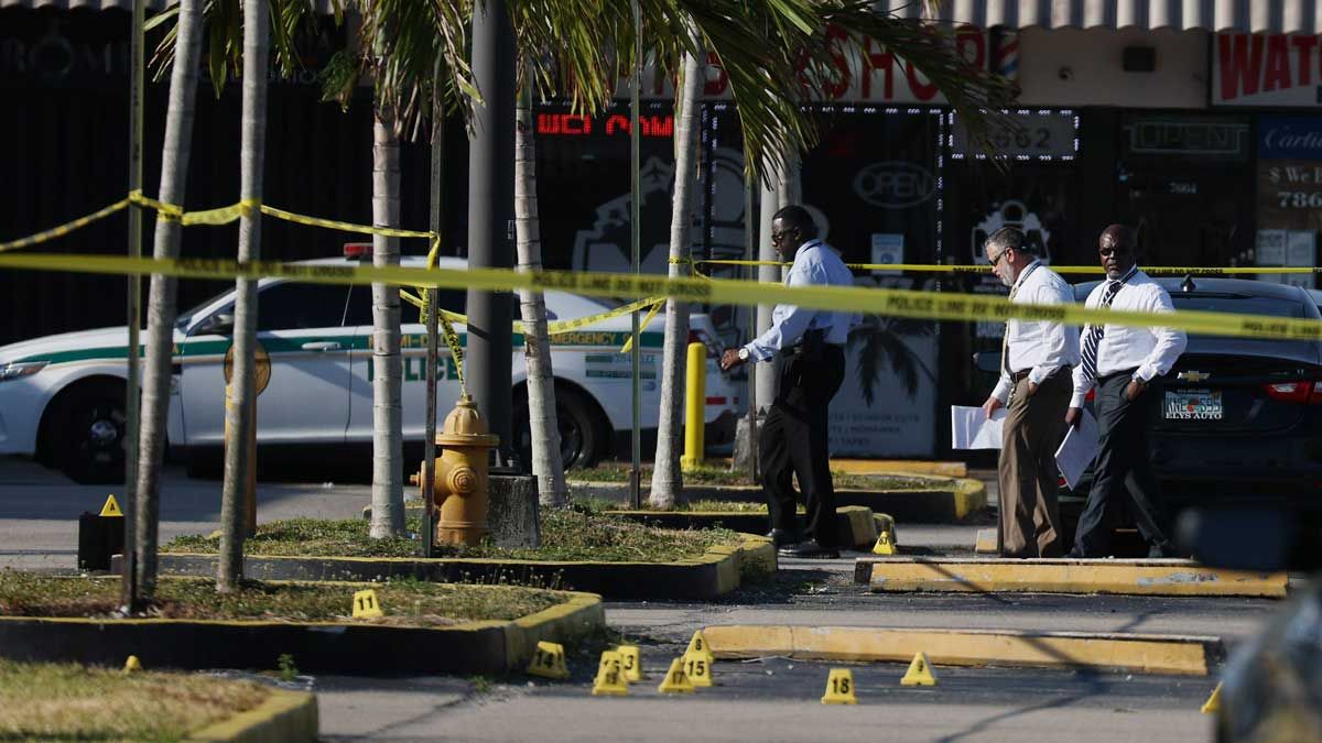 Policía de Miami investiga tiroteo mortal en Northwest 62nd Lane
