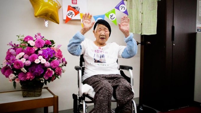 Mujer más longeva del mundo llevará la antorcha de los Juegos Olímpicos Tokio 2021