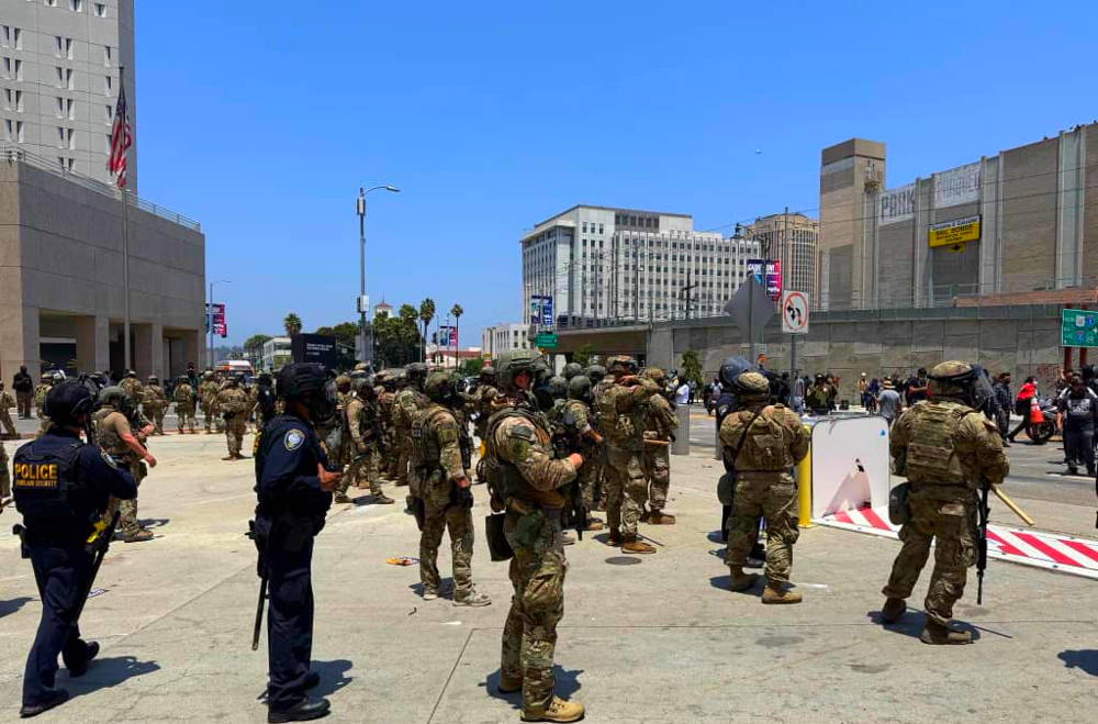 Tensión en California: Trump ordena el despliegue de tropas en Los Ángeles