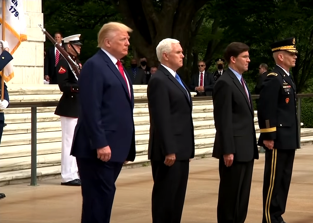 Presidente Trump celebra el Memorial Day con actos en Virginia y Maryland