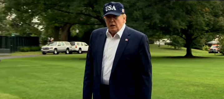Presidente Trump no faltó a su cita con el golf en Mar-a-Lago, Florida